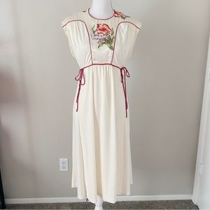 Vintage Floral Dress